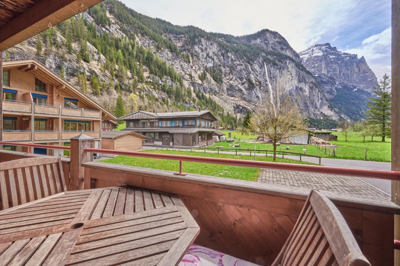 Apartment Mountain View, Luxury, Spacious With Best Views Lauterbrunnen Eksteriør billede