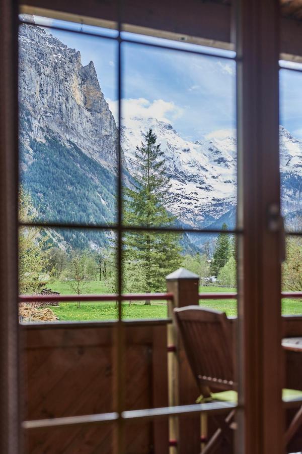 Apartment Mountain View, Luxury, Spacious With Best Views Lauterbrunnen Eksteriør billede