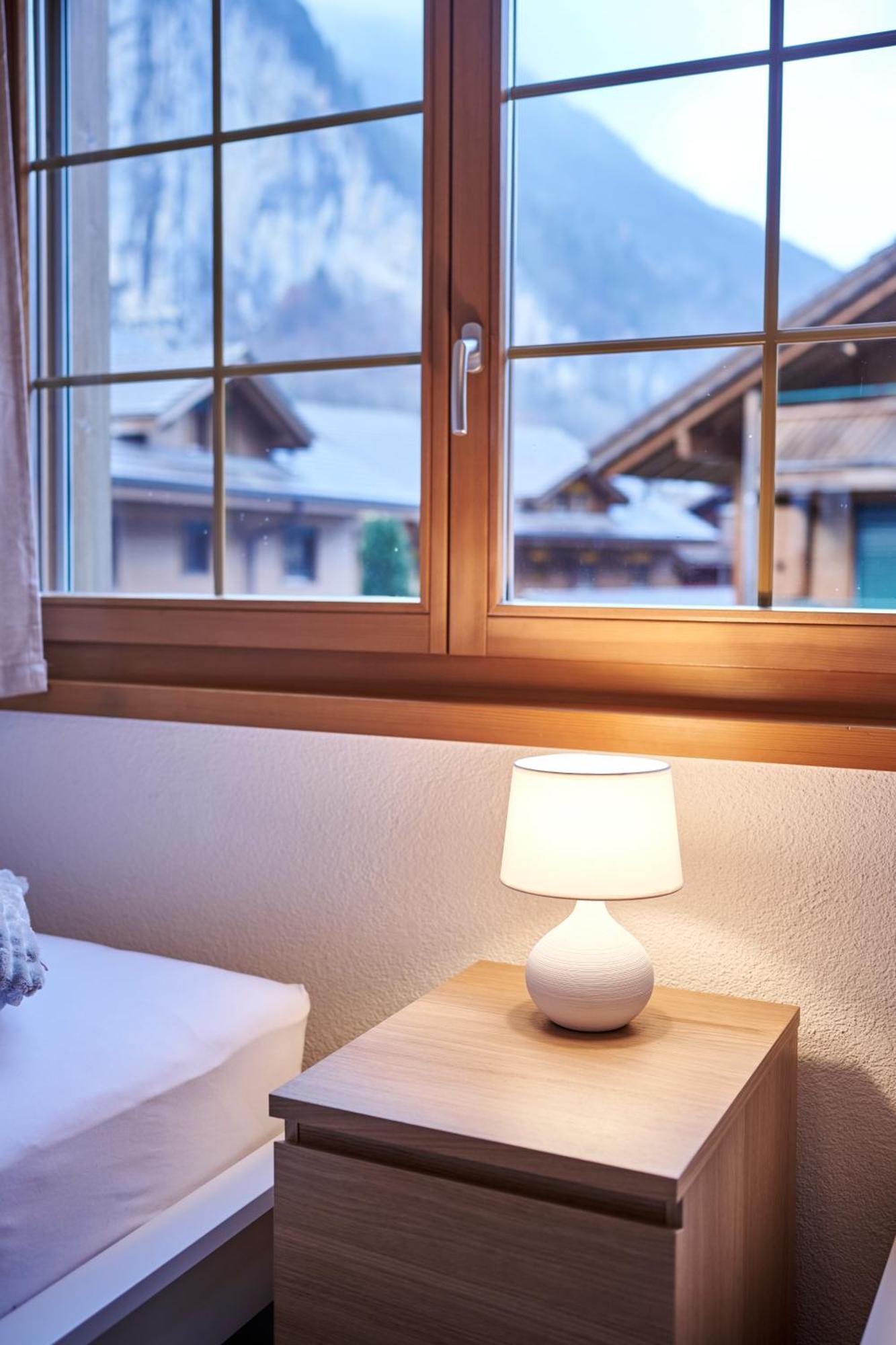 Apartment Mountain View, Luxury, Spacious With Best Views Lauterbrunnen Eksteriør billede