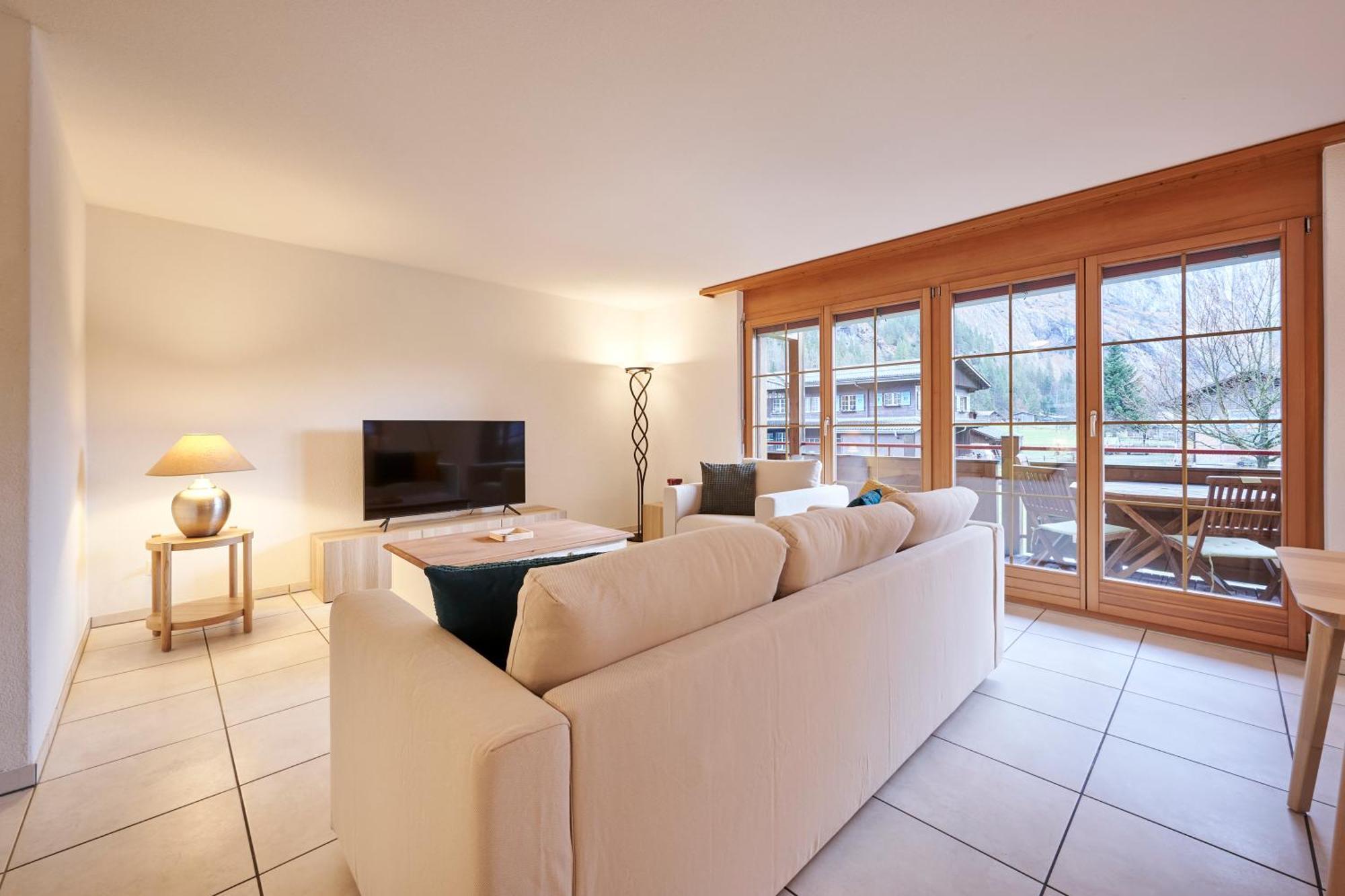 Apartment Mountain View, Luxury, Spacious With Best Views Lauterbrunnen Eksteriør billede