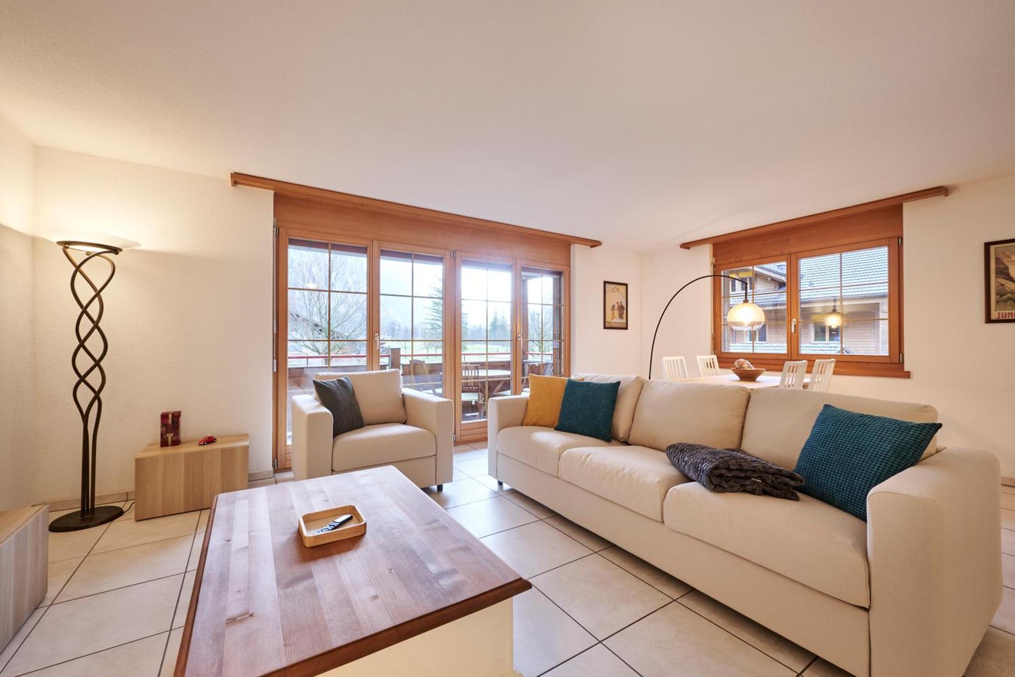 Apartment Mountain View, Luxury, Spacious With Best Views Lauterbrunnen Eksteriør billede
