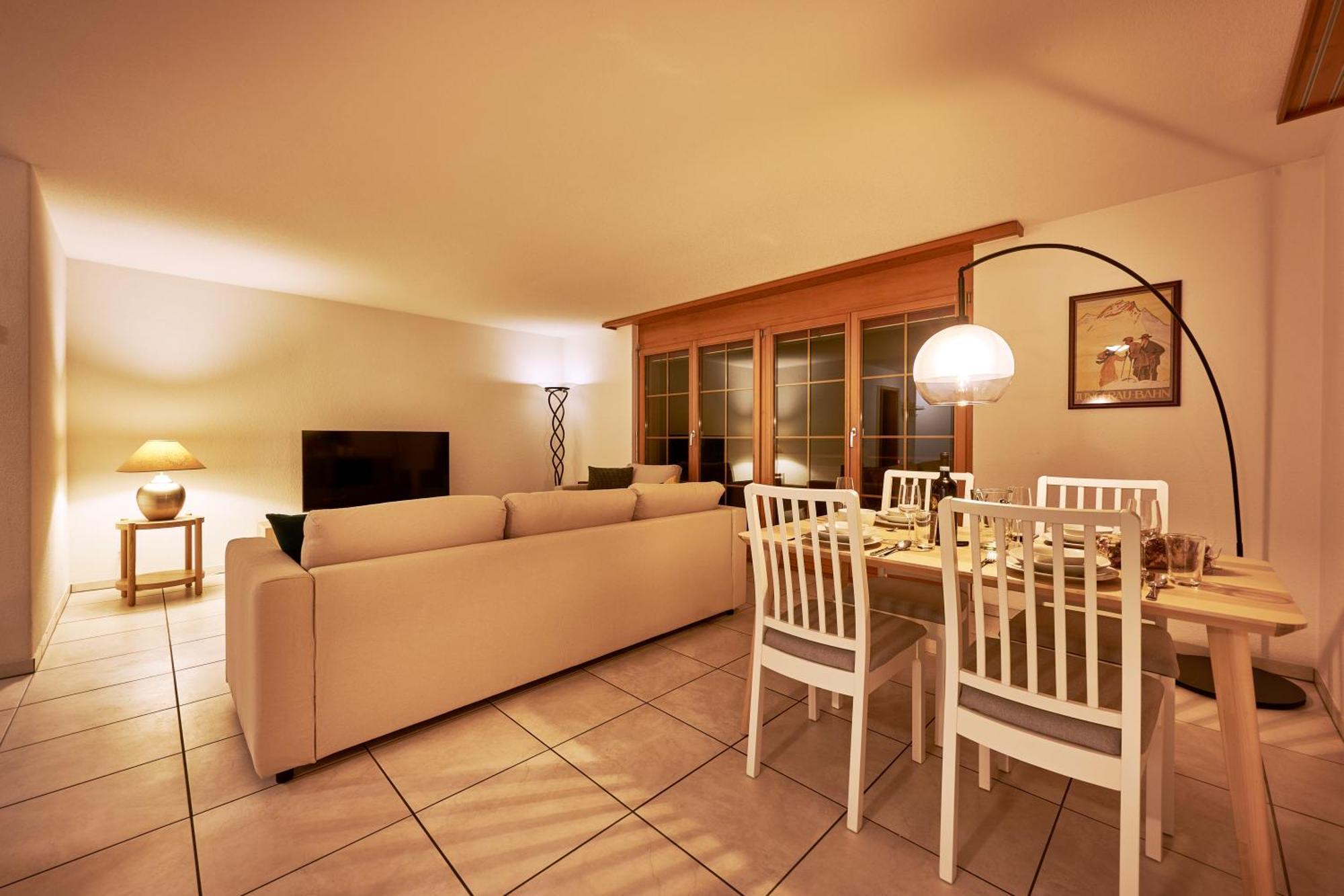 Apartment Mountain View, Luxury, Spacious With Best Views Lauterbrunnen Eksteriør billede
