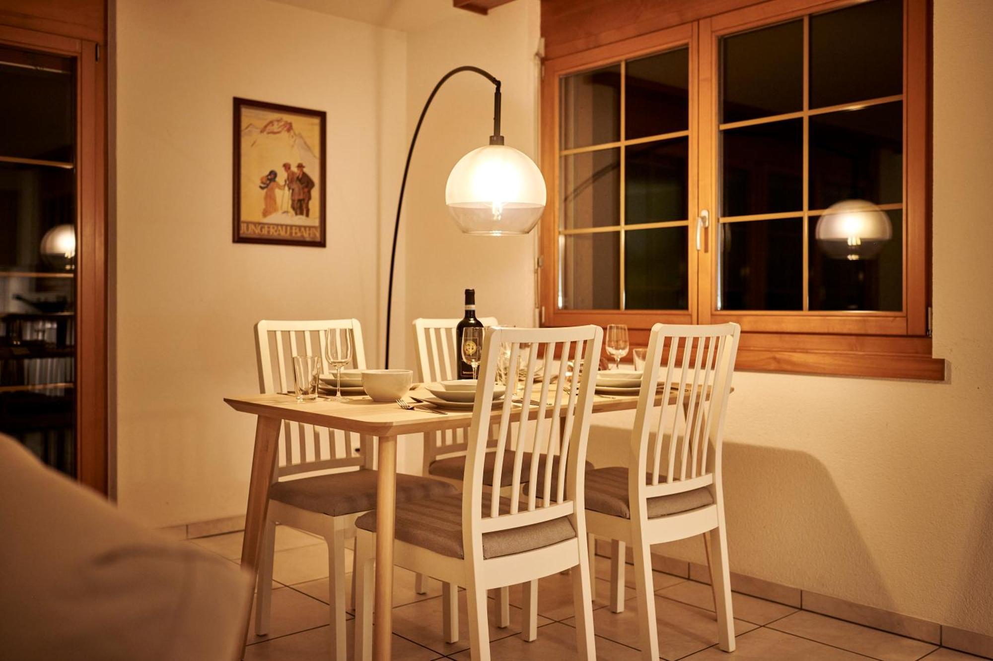 Apartment Mountain View, Luxury, Spacious With Best Views Lauterbrunnen Eksteriør billede